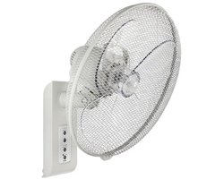 CasaFan Greyhound WV 45 FB LG Wandventilator (Ø) 44 cm Kleur ventilatorbladen: Half transparant Kleur behuizing: Lichtgrijs