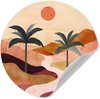 Palmiers - Collines - Soleil