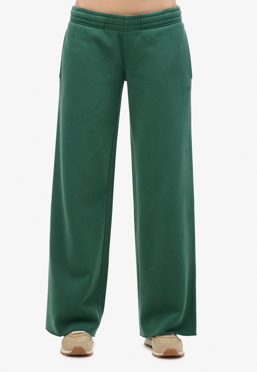 Superdry Vintage Wash Straight Joggers S Vrouw Groen