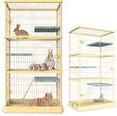 Kattenkooi Groot Binnen Vrije Ruimte Cottage Home Cattery Kattenhuis