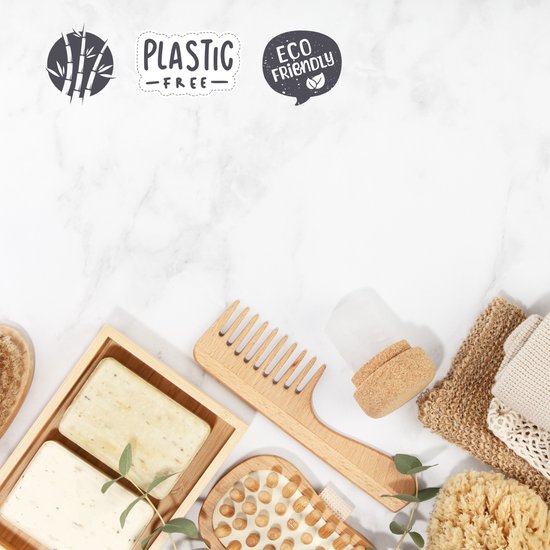 Bulk Zeepbakje 4 PACK Houten Zeep Case Houder Reiniging Zeep