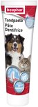 Beaphar Tandpasta Pâte Dentifrice tube met hond en kat. Reinigt grondig, frisse adem, tegen tandplak en tandsteen.