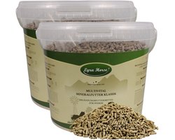 7,6 kg Lyra Horse® Multivital Mineral Feed Classic in een emmer, ten minste houdbaar tot 9/2026
