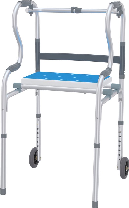 Loophulp voor kinderen en baby's vanaf 6 maanden, met 360 graden stil wielen en dienblad