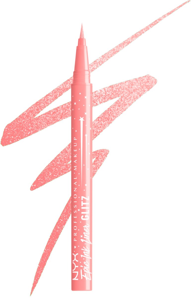 NYX Professional Makeup Epic Ink Glitter Eyeliner Waterproof Metallic