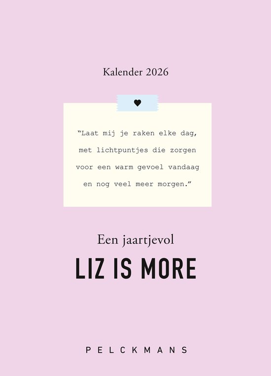 Een jaartjevol LIZ IS MORE 2026
