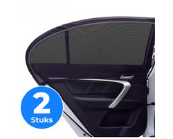 Joyful Parenting Zonnescherm Auto Zijruit – 2 Stuks - Universeel – Bescherming voor Baby en Kind - Eenvoudige bevestiging