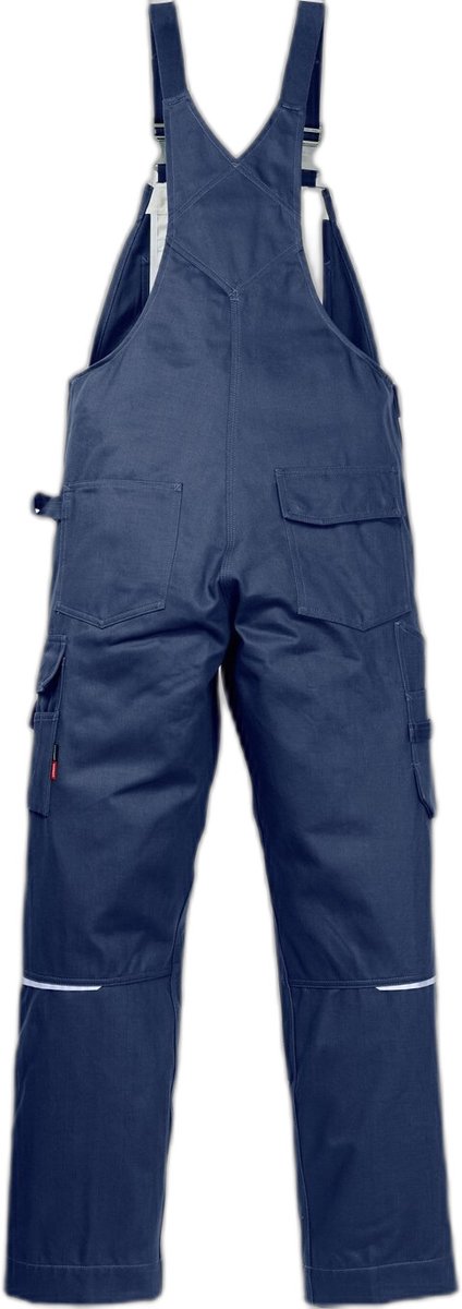 Kansas Icon On e Katoenen tuinbroek 1112 KC, mit Kniezakken marineblauw