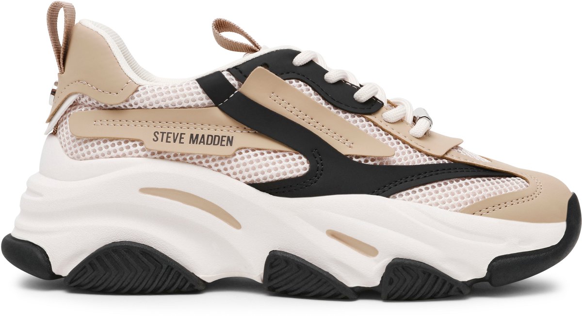 Dames Sneakers Steve Madden Possession-e Irish/black Zwart - Maat 41