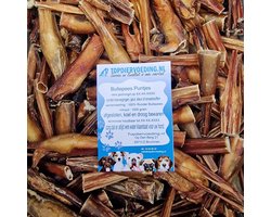 Bullepees Puntjes a 15cm - 1000 gram - Vers Gedroogde hondensnack