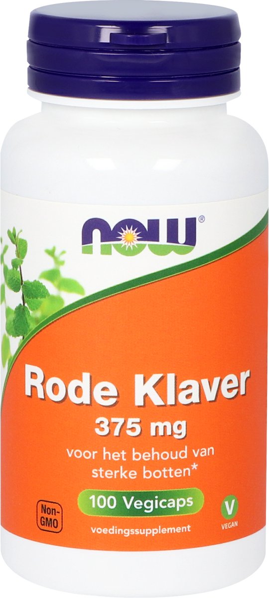 Goedkoopste NOW Rode Klaver 375 mg - 100 capsules