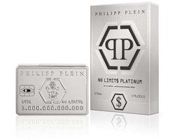 Philipp Plein No Limits Platinum - 50 ml - eau de parfum spray - herenparfum