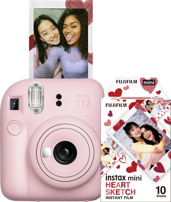 Fujifilm instax mini 12™ - Instant Camera - Blossom Pink Bundel