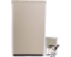 Geschikt voor PAC11-11039 Vervangende kleppen voor huisdierendeuren voor honden en katten, vervangende kleppen voor honden, compatibel met PetSafe, afmetingen: 43*26cm