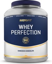 Body & Fit Whey Perfection Special Series - Proteine Poeder / Whey Protein - Eiwitshake - 2268 gram (81 shakes) - Cookies & Chocolade