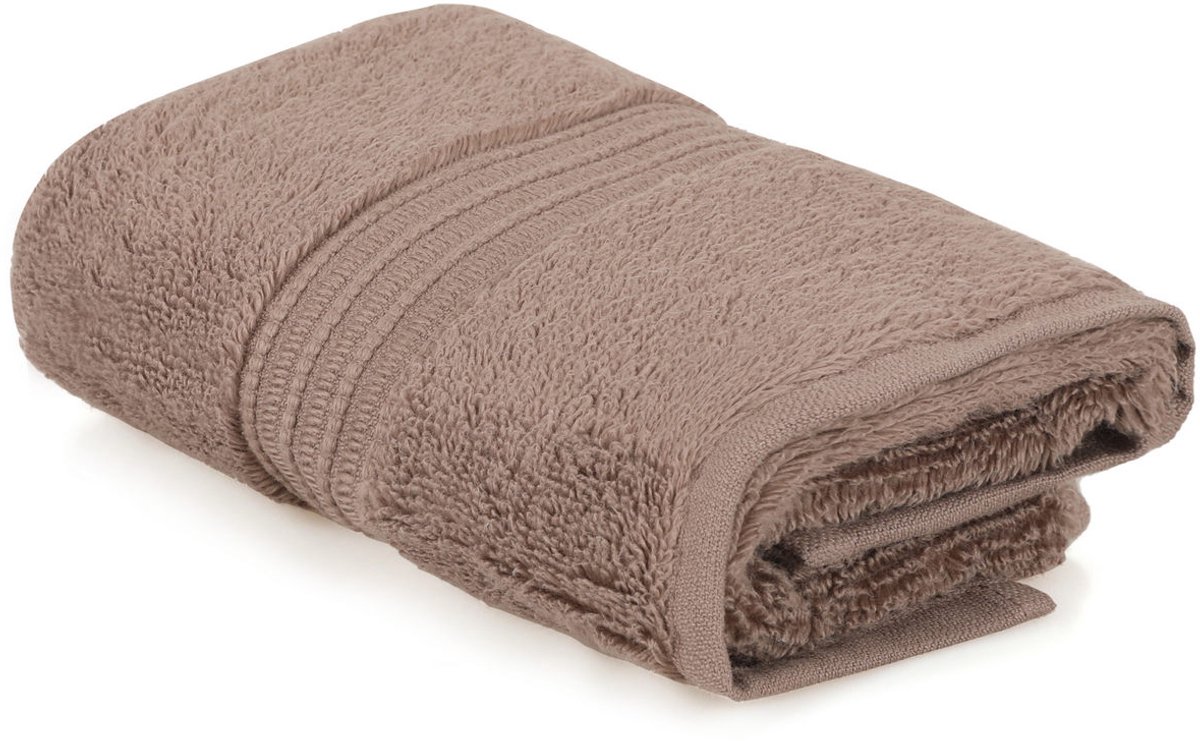 Asir - Handdoek wassen - Donkerbruin - 30 x 50 cm