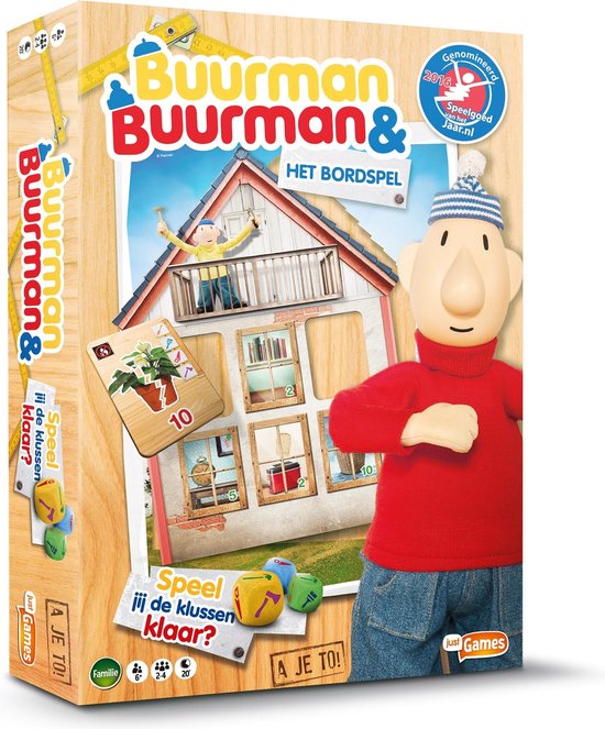 Buurman & Buurman Het Bordspel – Kinderspel – Buurman en Buurman