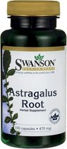 Swanson Health Astragalus 470mg - Vegan - 100 Capsules