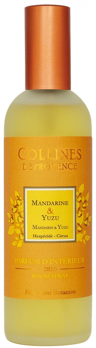 Collines de Provence Huisparfum Duo 100 ml (Geur : Mandarijn & Yuzu)