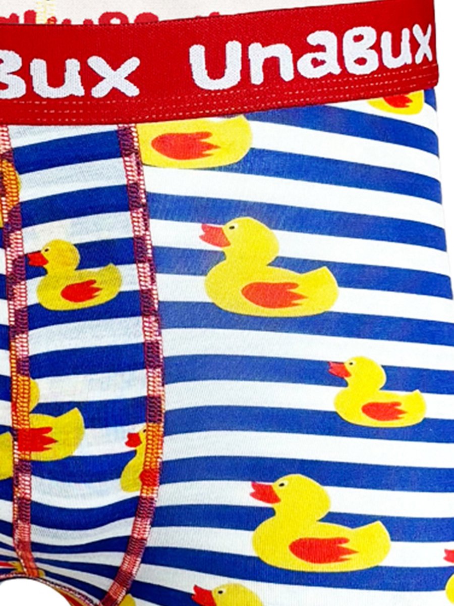 Unabux Boxer BLACK WHITE RABBIT