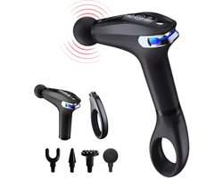 Massage Gun - Professioneel Massage Pistool - Draadloos Massage Apparaat Opzetstukken- Krachtige Spierontspanning - Ideaal voor Sport en Relax