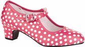 MixMamas Spaanse Prinsessen Schoen Stippen - Roze/wit - 36