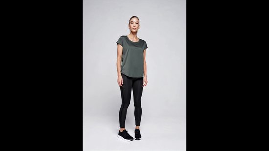 Redmax Sportlegging Dames - High Waist - Squat Proof - RMXBelle Shaping Tight - Sportkleding - Geschikt voor Fitness en Yoga - Dry Cool - Fitness Legging - Zwart - S