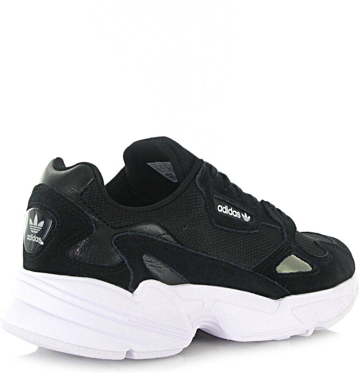adidas Falcon Dames Sneakers - Core Black/Core Black/Ftwr White ...