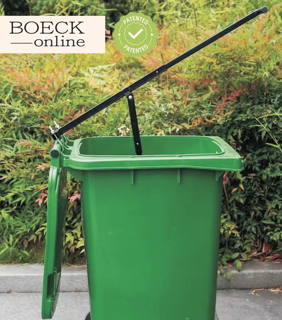 BOECK - Containerpers - Klikopers - Afvalcontainer - Container aanstamper - Handmatige container pers - Afvalpers - huisafval, GFT, papier - Duurzaam - Trendy nu — afbeelding 3