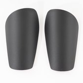 MINI Shin Pads - Voetbal - 8x5cm (let op: zeer klein!) - Kleine Scheenbeschermers - Zwart