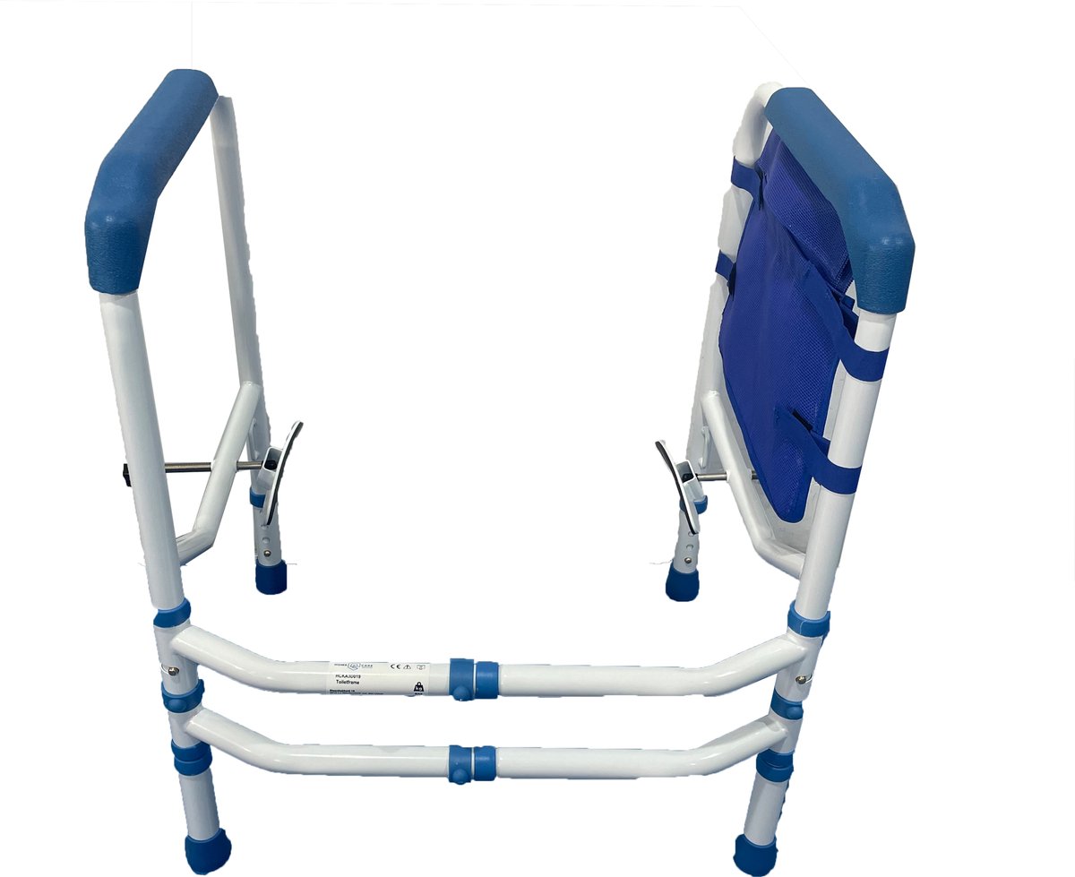 Toilet frame met zuignappen & toiletpot bevestiging