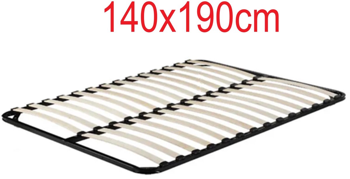 Belfurn -lattenbodem staal 2x13 latten 140x190cm