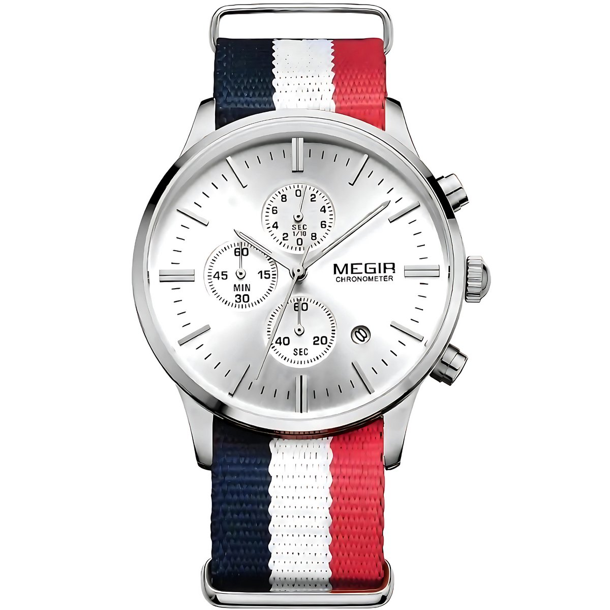 Manike 2011 Herenhorloge - Klassiek Design - Japans Quartz Uurwerk - Echt Leren Band - Roestvrijstalen Kast - Spatwaterdicht - Tijdloos Elegant