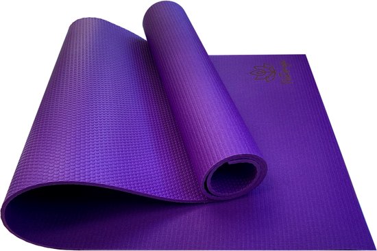YoZenga PRO Mat Deep Amethyst – Paars– 6mm dik – 3 kg – High Density PVC – Antislip – Slijtvast – Voor Studio & Thuis - New 2025