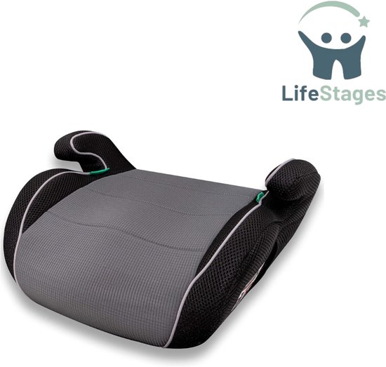 LifeStages - Zitverhoger - Babyzitjeverhoger - i-Size Standard R129 - Kinderzitje - Autostoel voor Kinderen