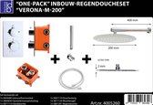 One-Pack Inbouw-Regendoucheset VERONA-P-200