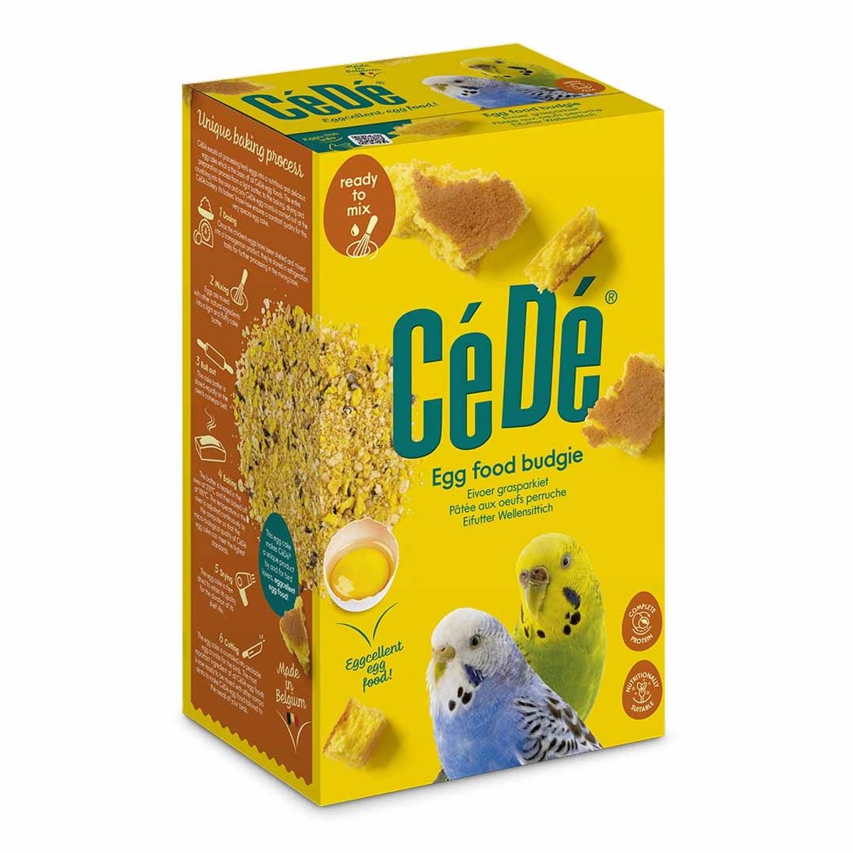 Cede eivoer grasparkiet - Eivoer voor vogels - Vogelvoer - Cede