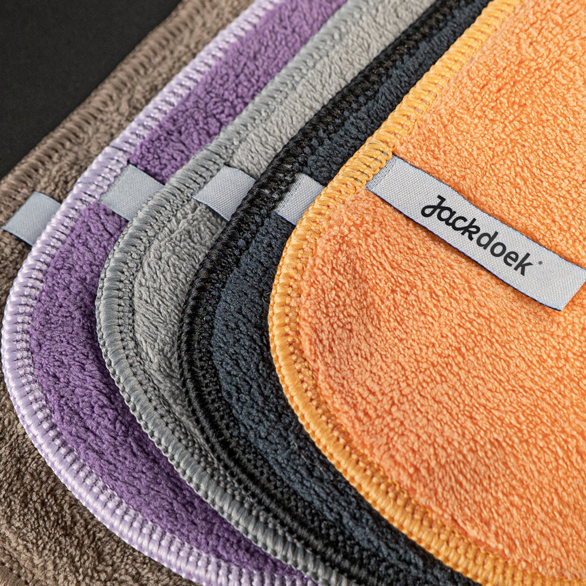 Jackdoek Mini - 5 pack - 11x21cm - Zachte Microvezeldoekjes - Streeploos, Sterk absorberend en Wasbaar - Brillen/Beeldscherm/Spiegel/Auto/Badkamer - Brilreiniging - Beeldschermdoek - Screen cleaner