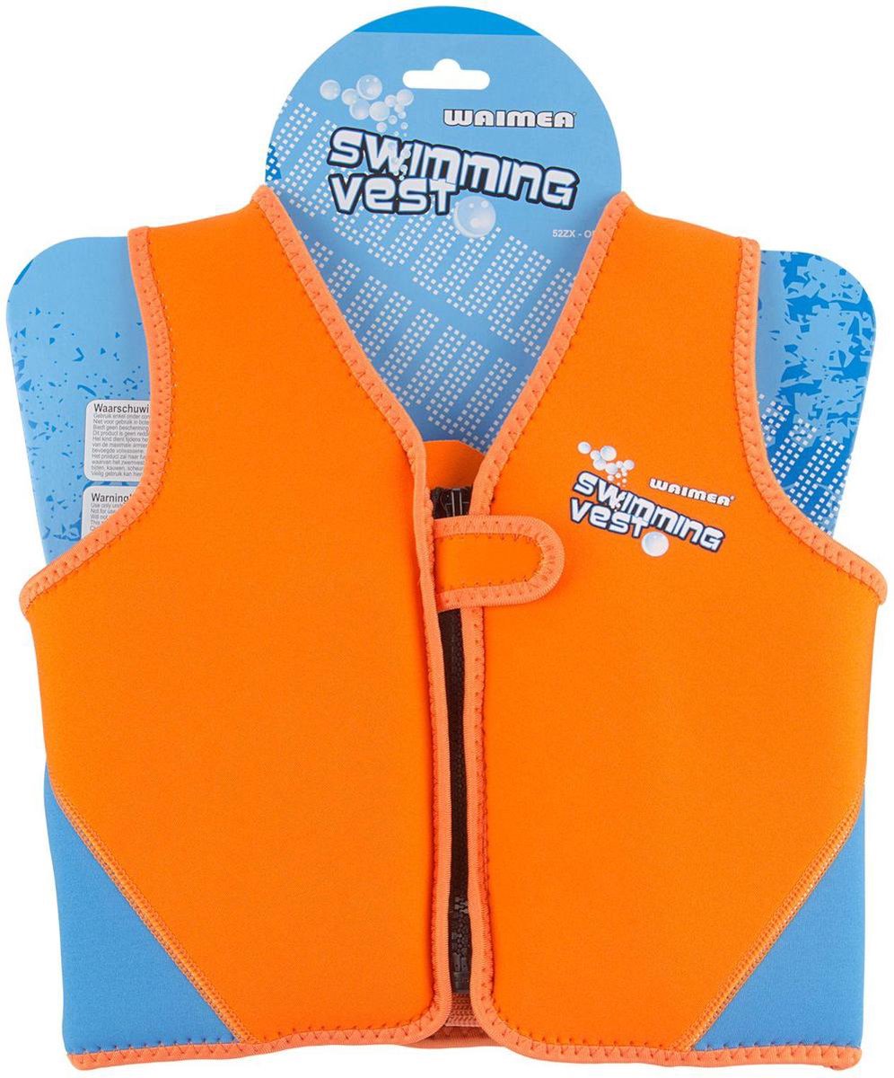 Waimea Zwemvest - 3 - 6 Jaar - 30 kg - Neopreen - Fluororanje — afbeelding 18