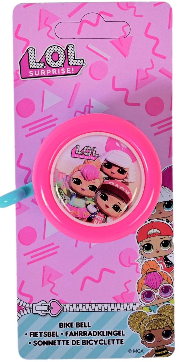 Dolls Fietsbel - Meisjes - Roze