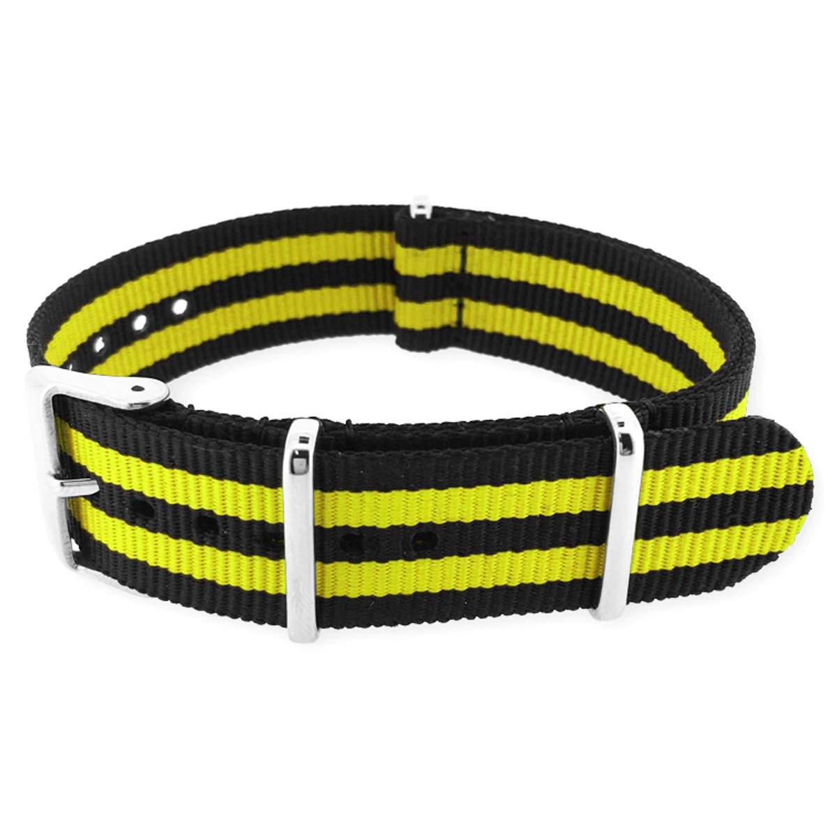 NATO Horlogeband G10 Military Nylon Strap - Original NATOS.com® - James Bond Geel 18mm