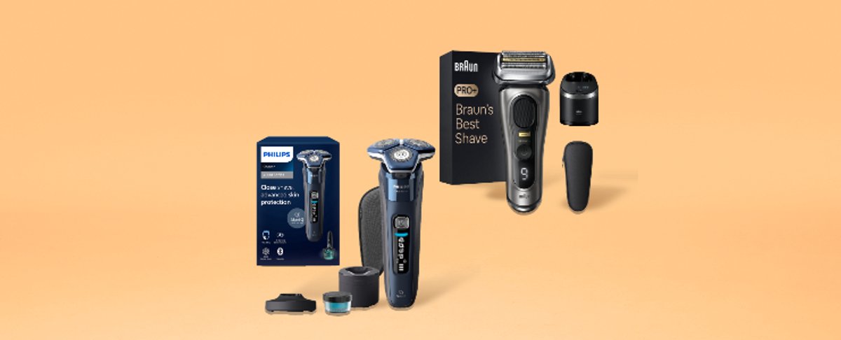 Rasoirs électriques pour hommes à l'honneur