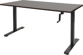 Zit Sta bureau - Slinger 140x80 logan - zwart frame