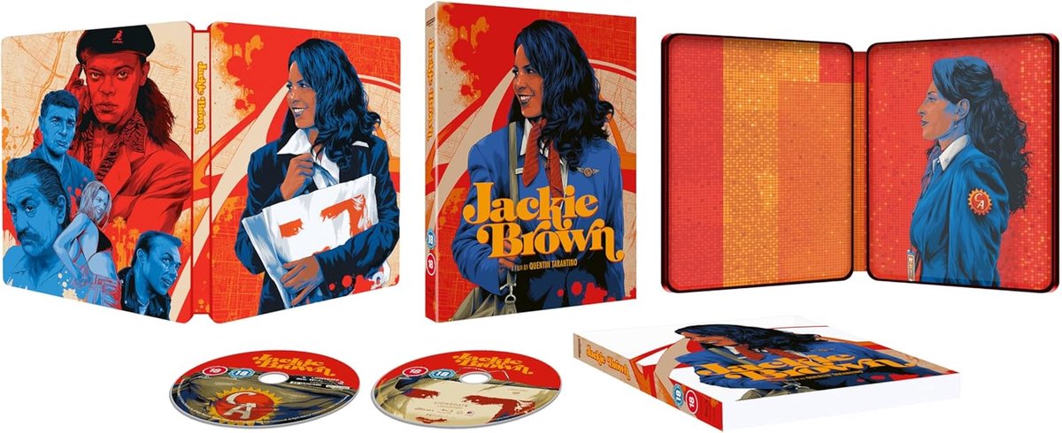 Jackie Brown - Steelbook - 4K Ultra HD + Blu-ray - Import