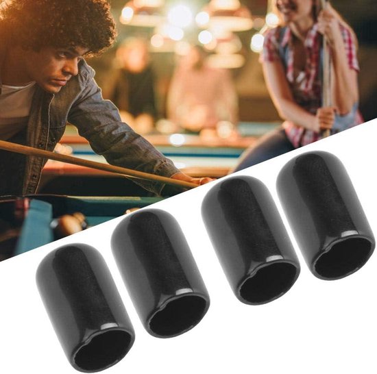 Allecto plus - Biljartkeueue-kantafdekking, 10 stuks/set indoor biljartkeu accessoires (12 mm) — afbeelding 3