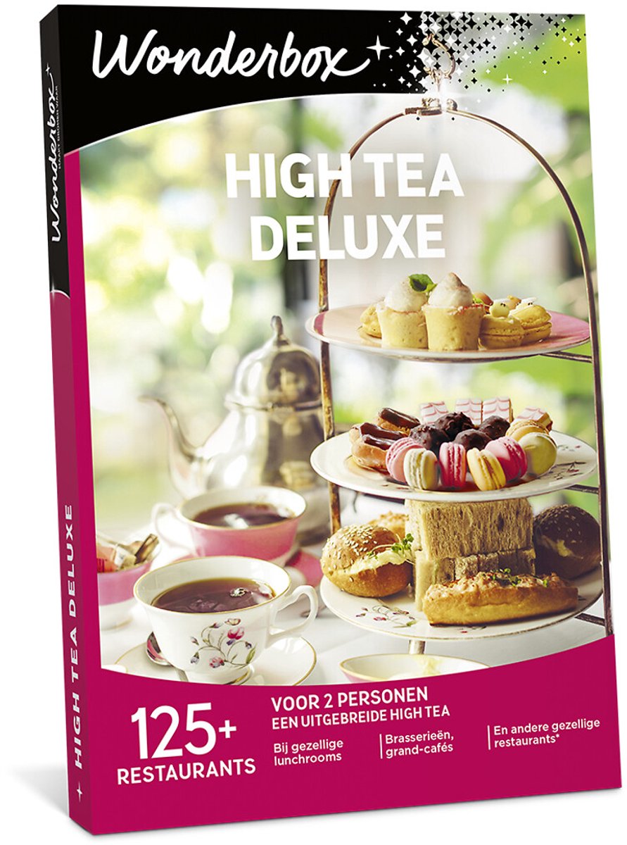 Wonderbox Cadeaubon - High Tea Deluxe