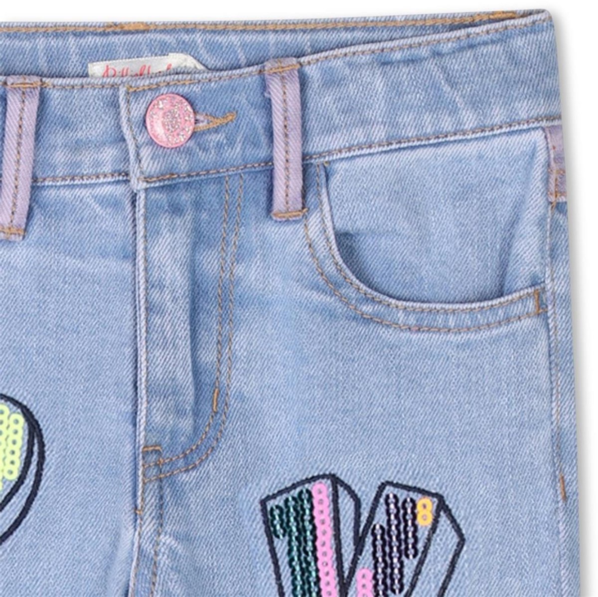 Meisjes spijkerbroek stretch | Billieblush 104