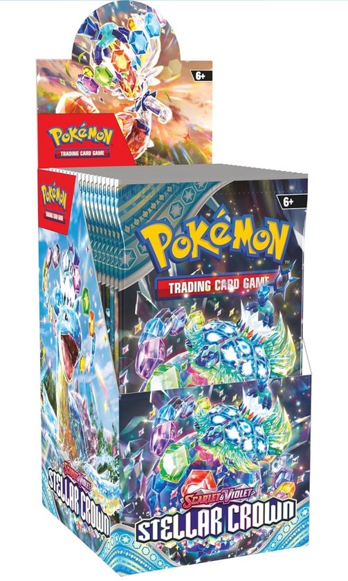 Pokemon Scarlet & Violet Stellar Crown Booster Box (18x booster)