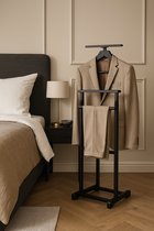 Dressboy Kledingstandaard Kledingbutler – Dennen Hout – H103 cm