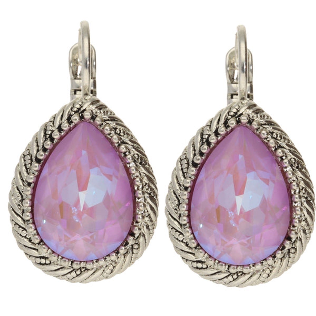 Camps & Camps Oorhanger zilver 1A566CLV Lavender